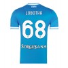 SSC Napoli Stanislav Lobotka #68 Hemmakläder 2025-26 Kortärmad